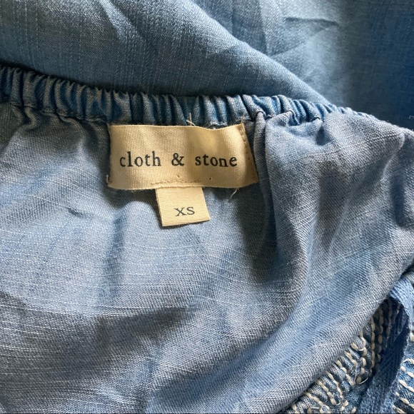 Anthropology Cloth & Stone Chambray Halter Dress - Picture 5 of 5